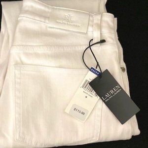 Ralph Lauren High-Rise Skinny Ankle Super Stretch Jean
